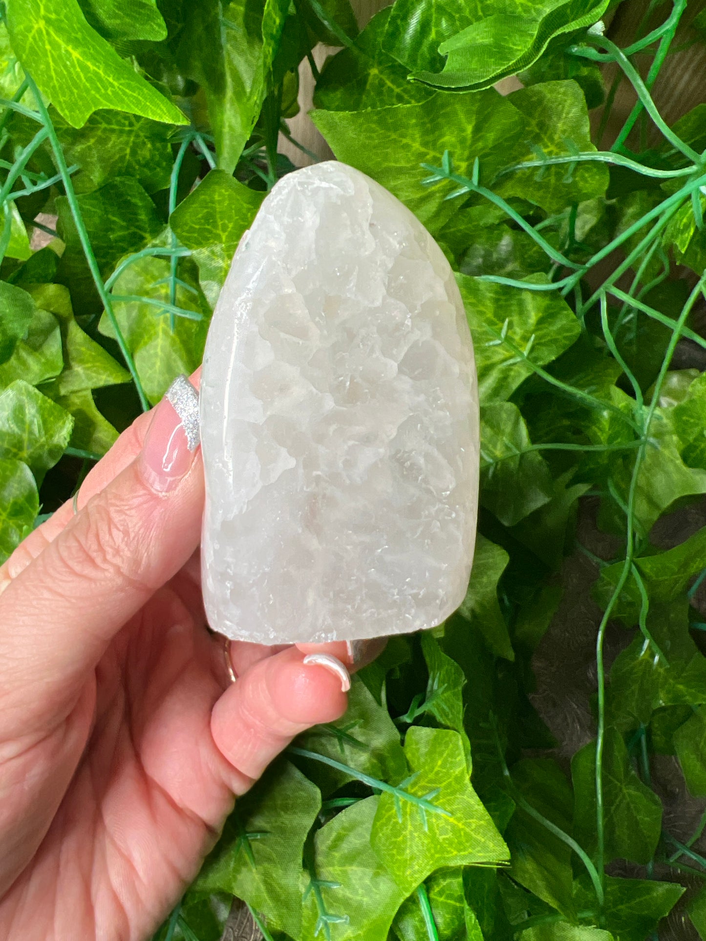 Brazilian Druzy Agate Freeform. (18A)