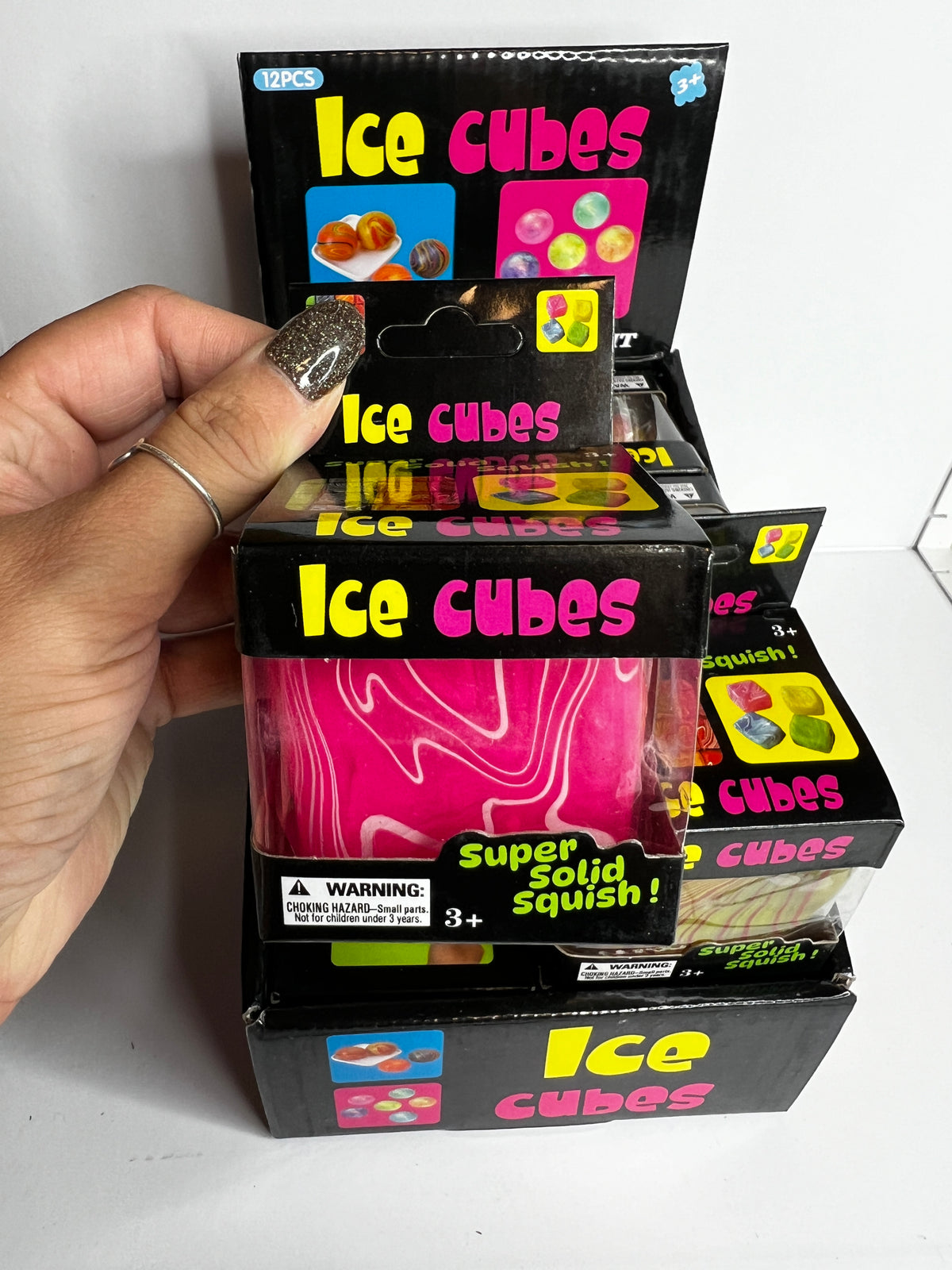 Swirl Maltose Ice Cube Fidget Squishy 🧊