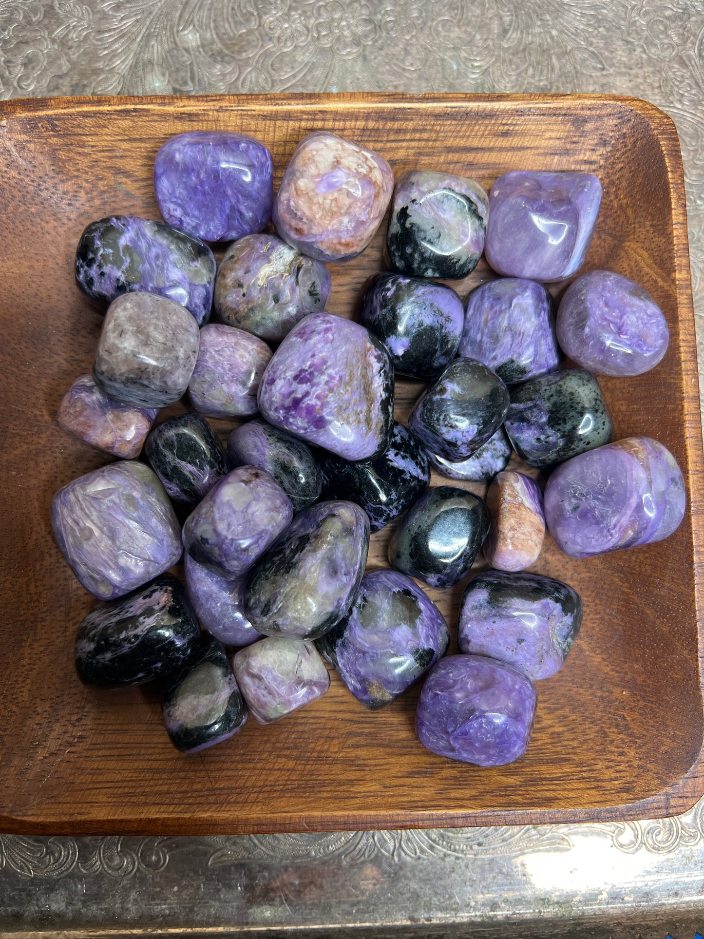 Charoite Tumble stone