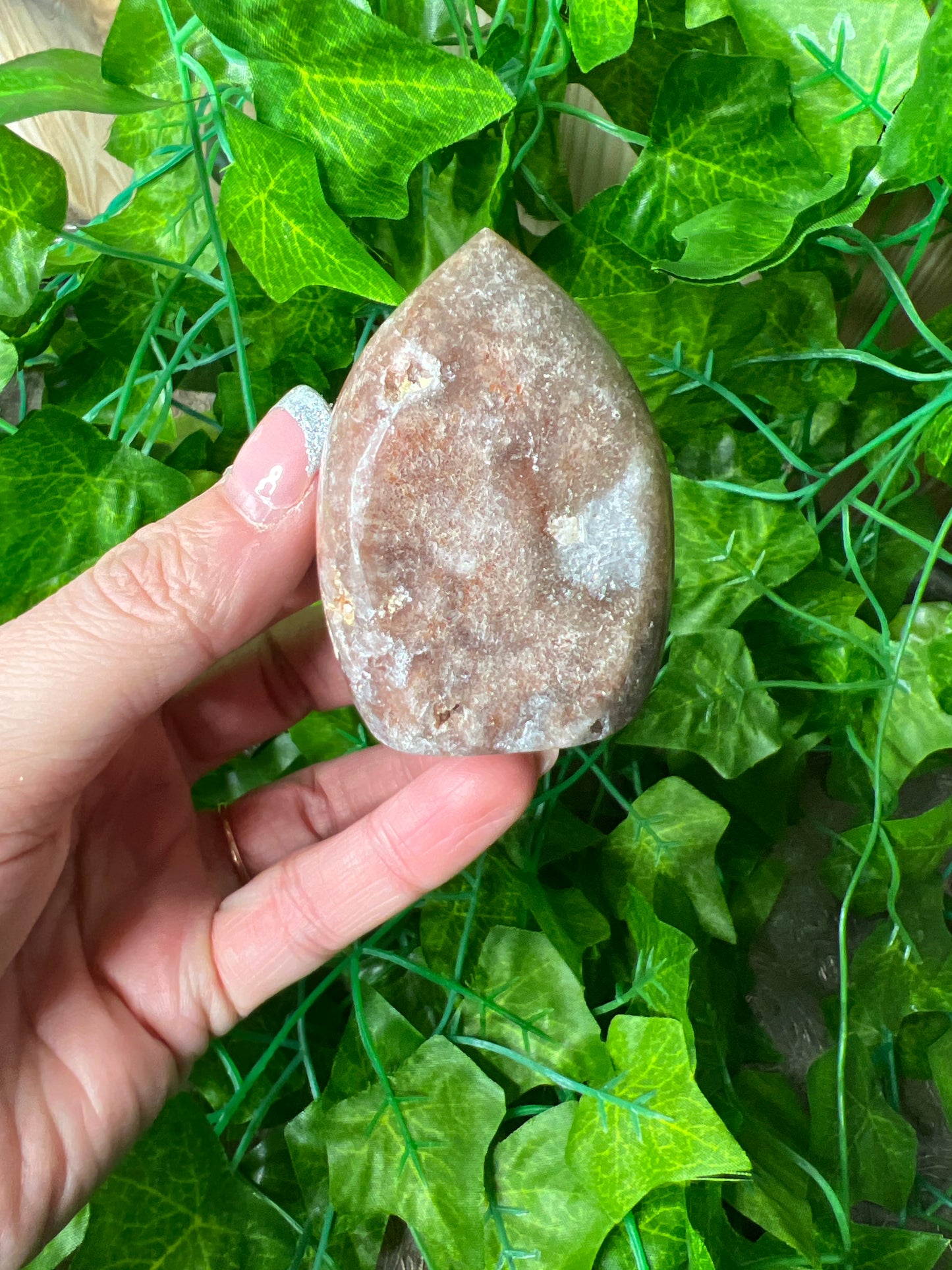 Brazilian Pink Amethyst Flame. (23A)