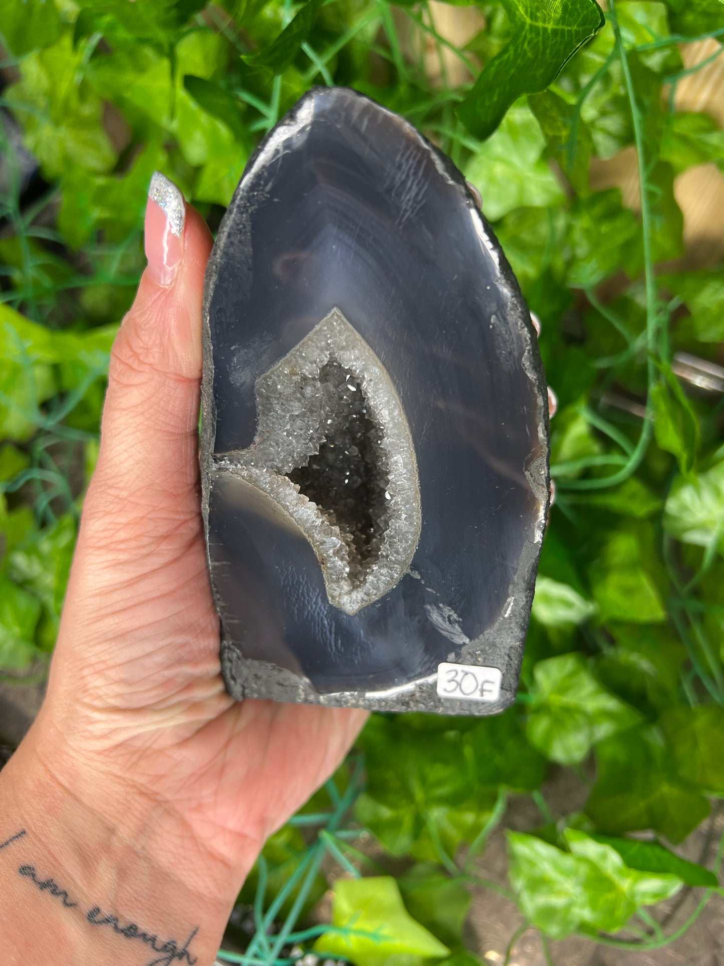 Brazilian Mini Amethyst / Agate Cathedral (30F) - N