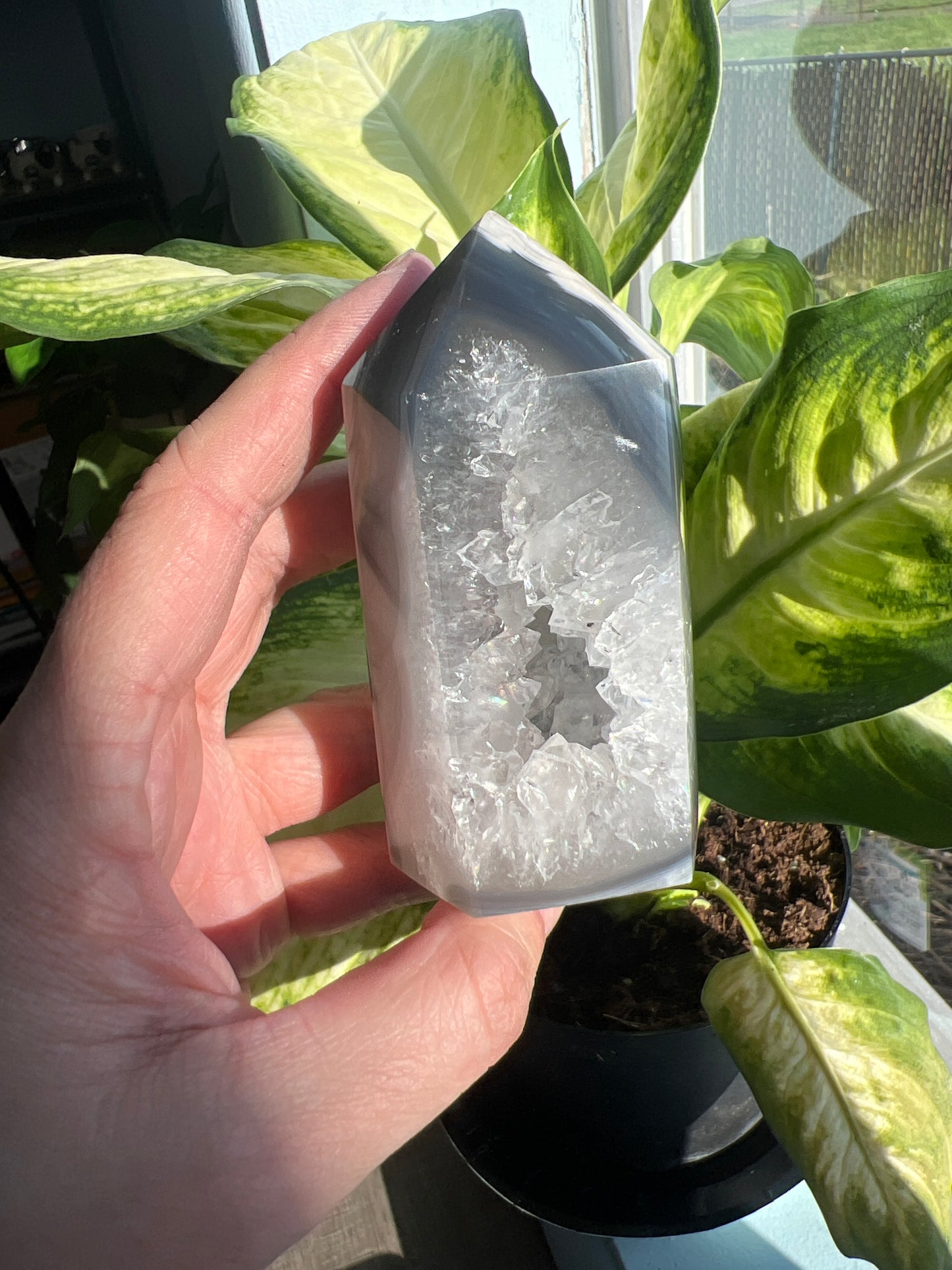 Stunning Druzy Agate Towers (you pick)