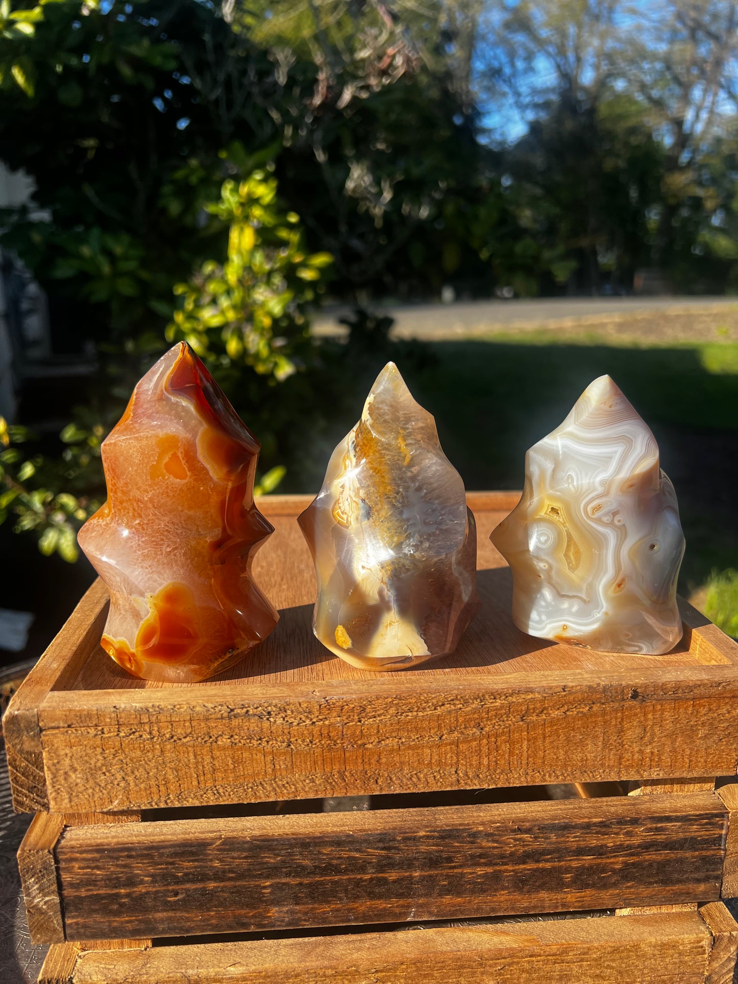 Agate flames (you choose)