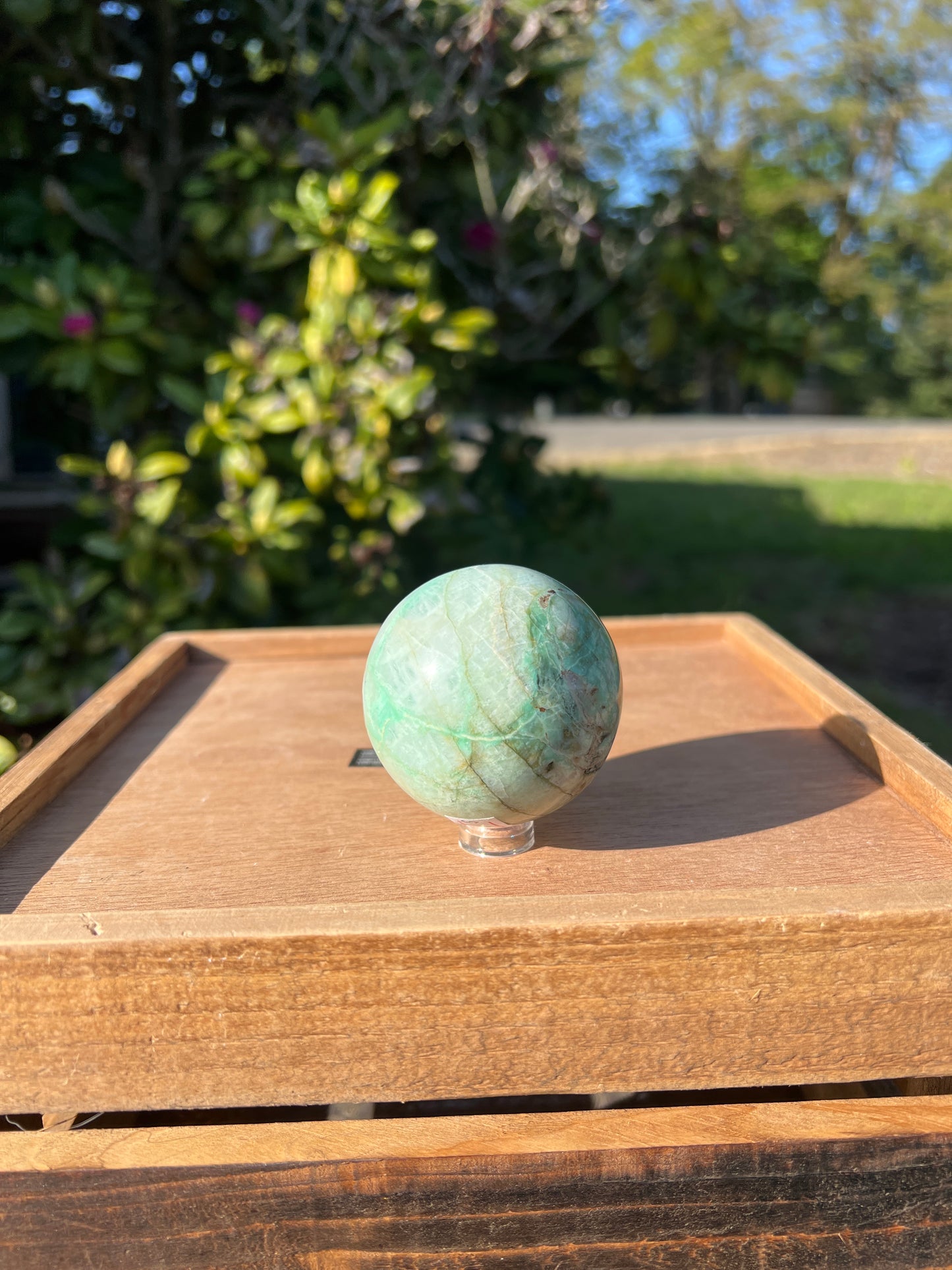 Amazonite sphere