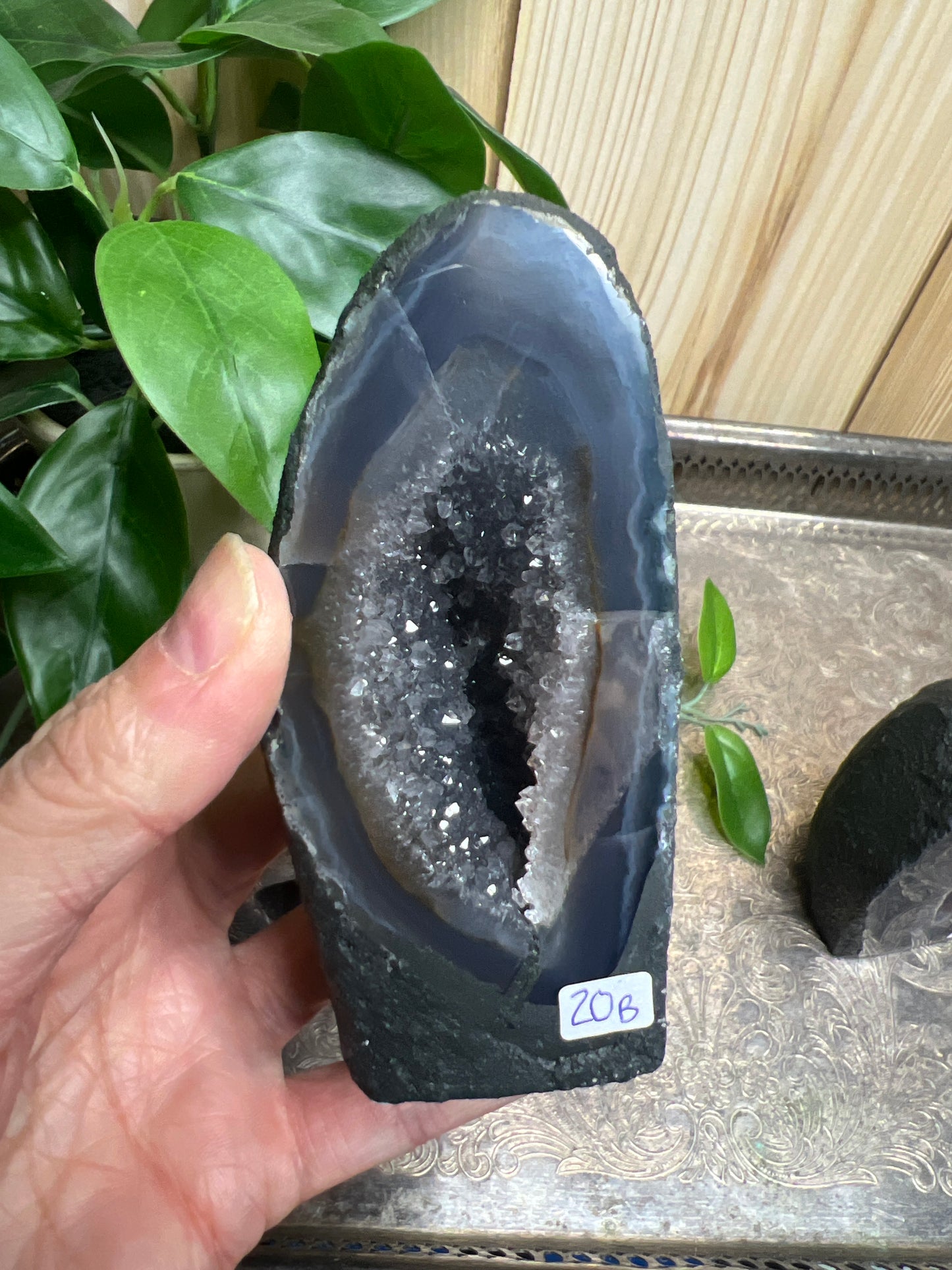 Mini Agate included Amethyst Cathedral - 20