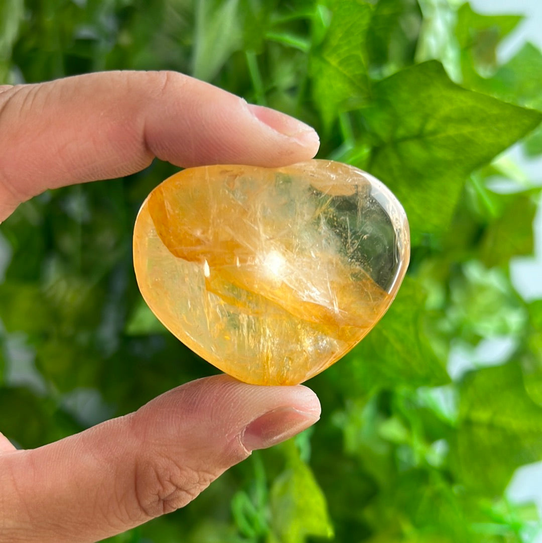 Golden Healer Puffy hearts