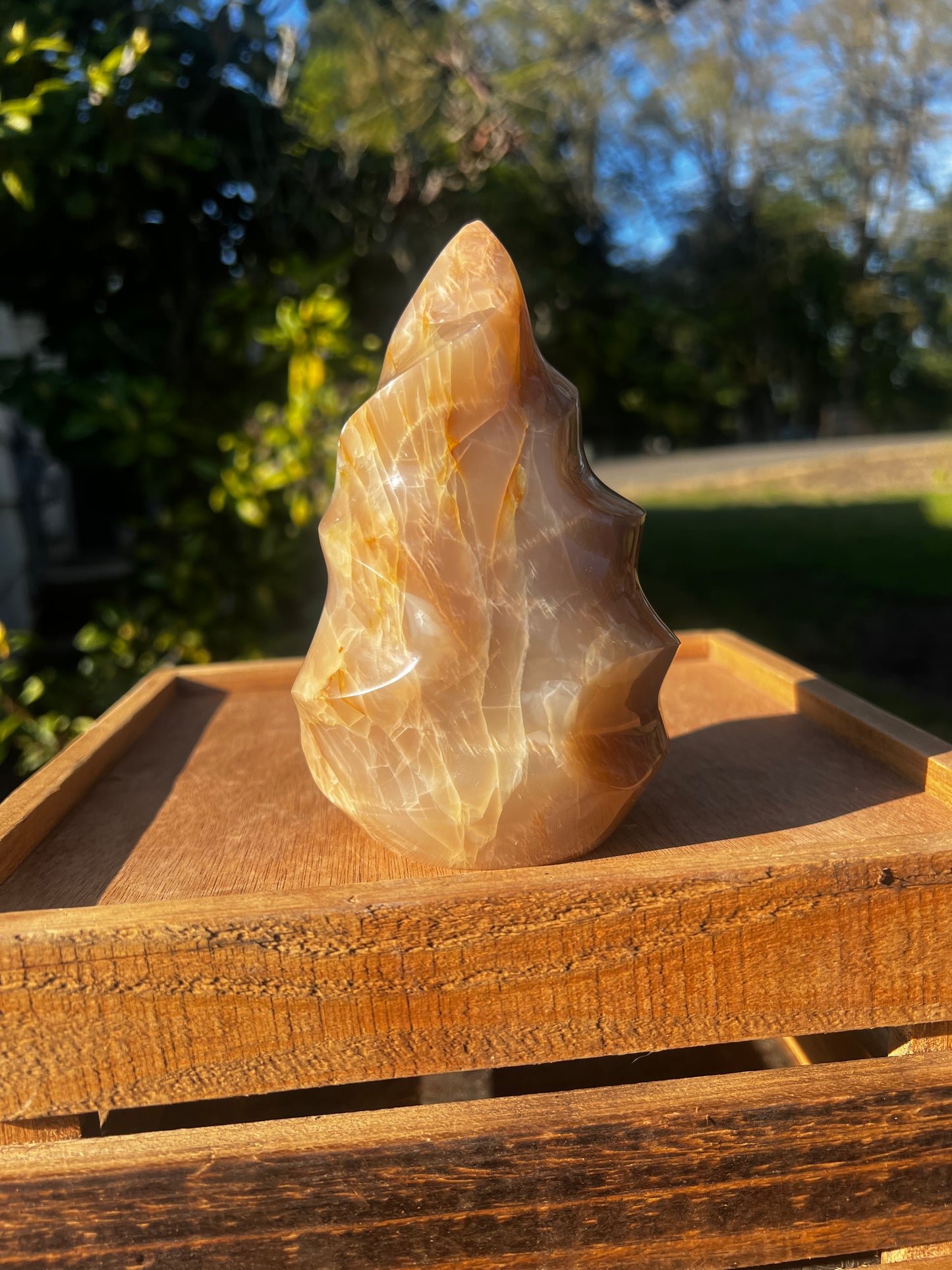 Peach Moonstone Flame (50)