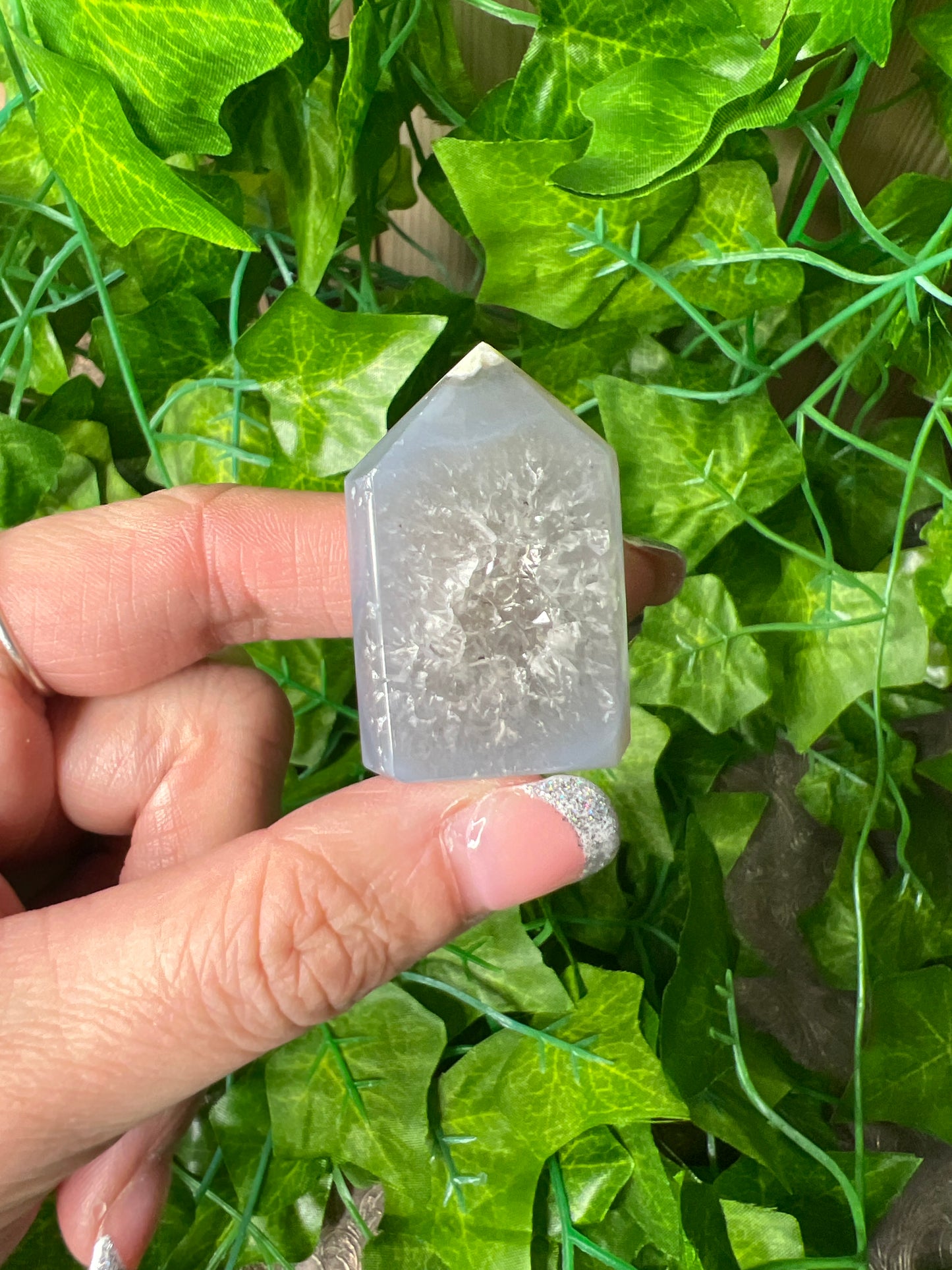 Druzy Agate Mini Tower (6B)