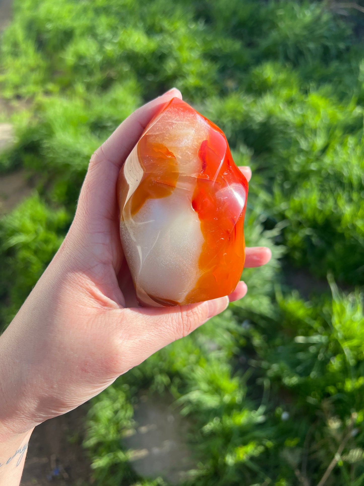 Carnelian Agate flame (23)