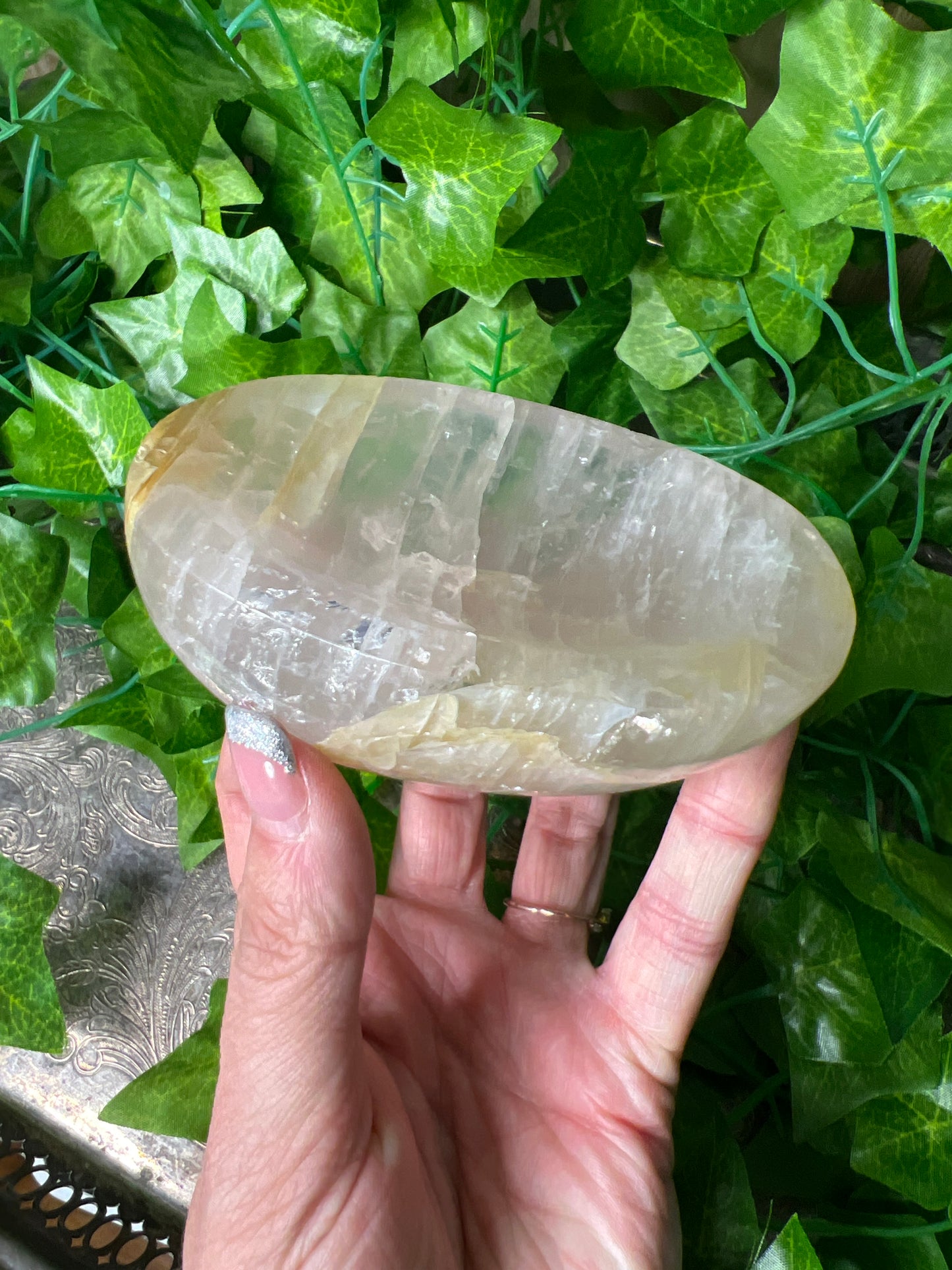 Rose Quartz Golden Healer Bowl (20)