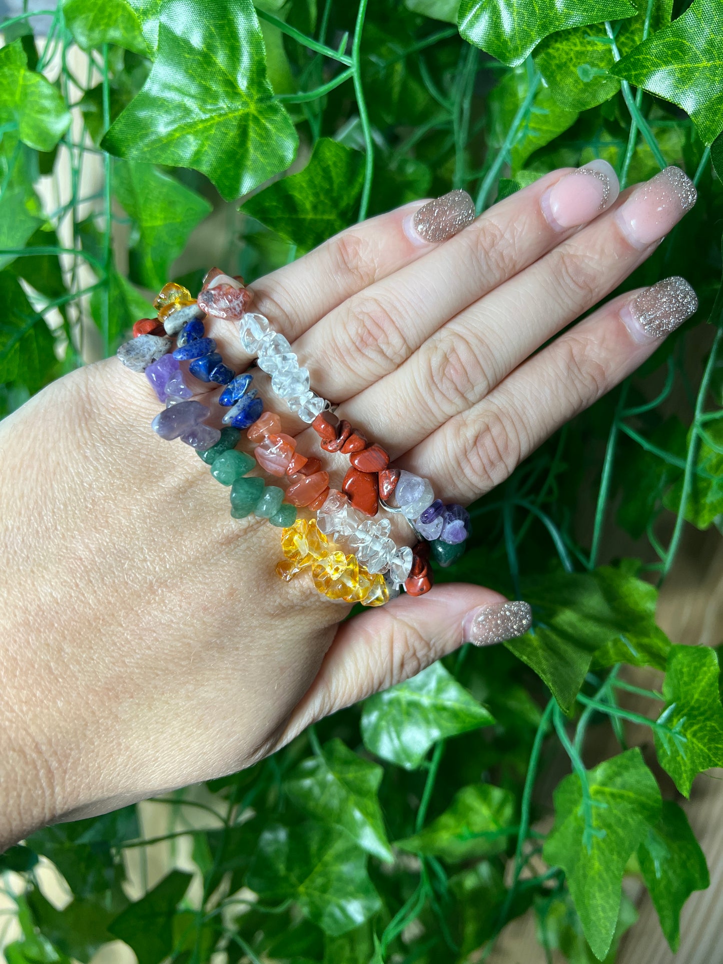Chakra Chip Bracelet