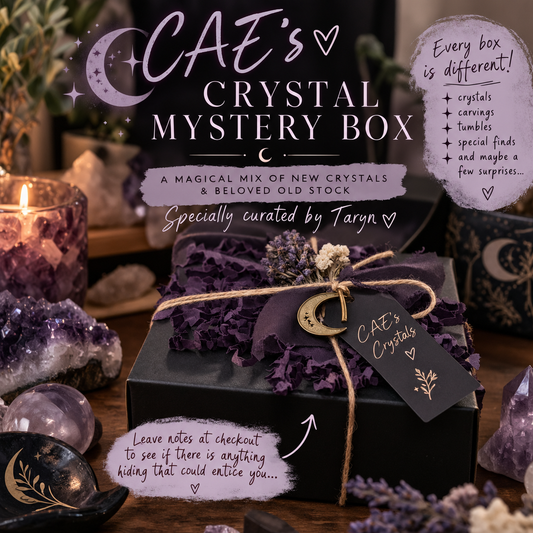 CAE’s Crystal Mystery Box | Taryn’s Picks – Handpicked Crystal Surprises