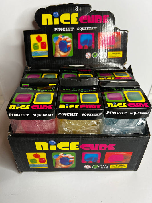 Round maltose squishy collectible toy with incorrectly marked box