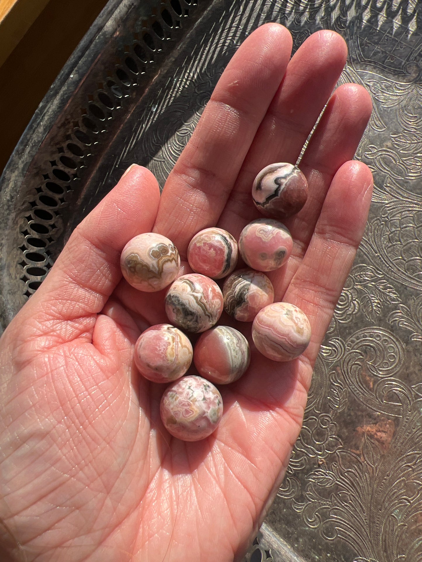 Rhodochrosite Mini Sphere