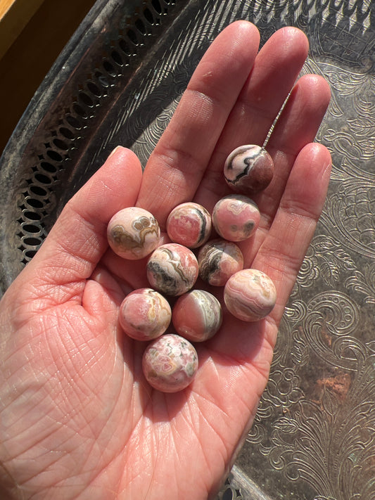 Rhodochrosite Mini Sphere