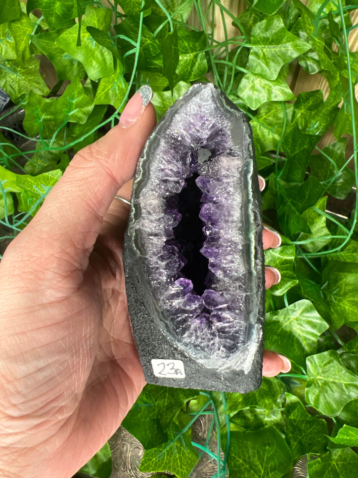 Brazilian Mini Amethyst Cathedral (23A) - N