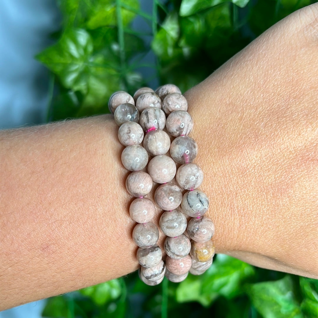 Pink Agate Bracelet