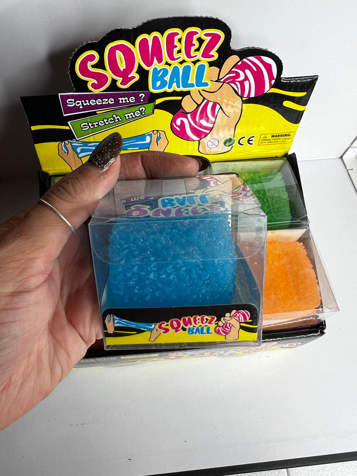 Textured Maltose Cube Squishy
