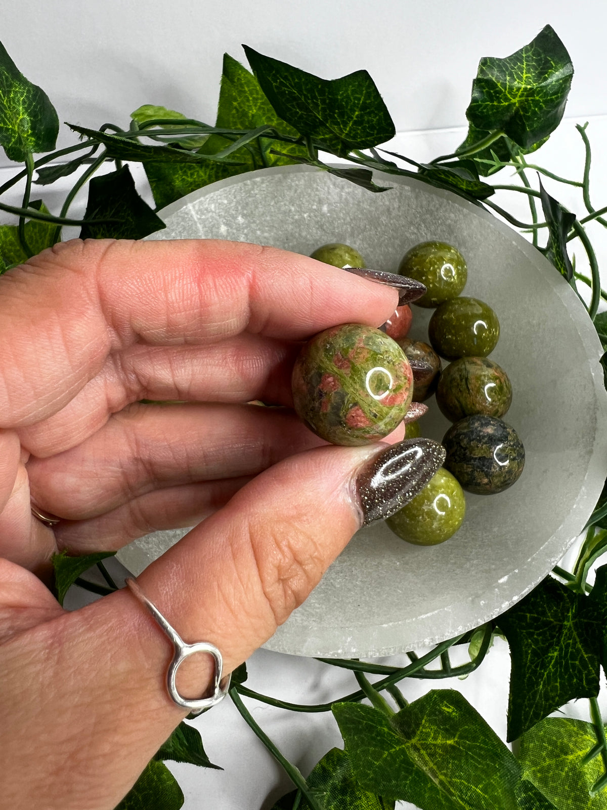 Unakite Mini Sphere