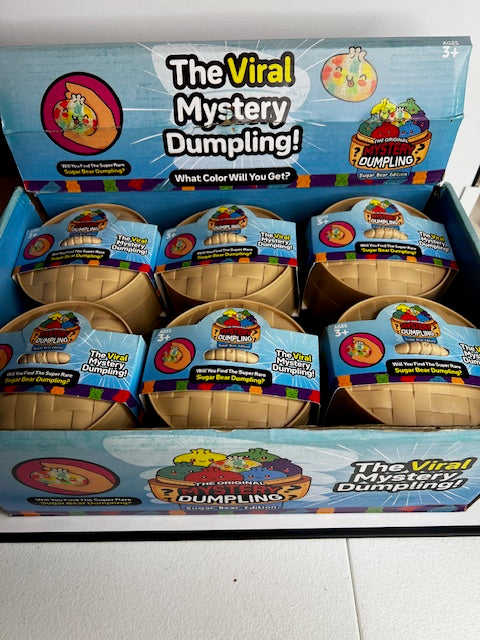 Rainbow gel dumpling squish sensory toy