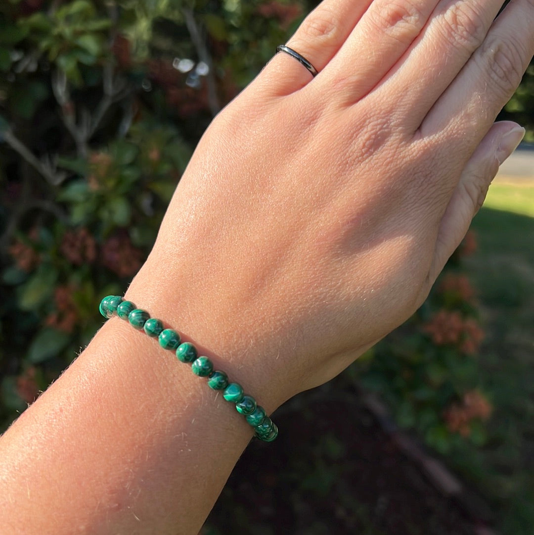 High Quality Malachite Bracelet 6mm