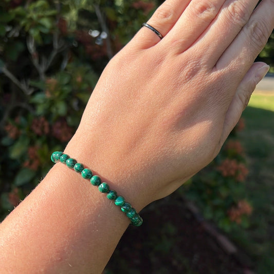High Quality Malachite Bracelet 6mm