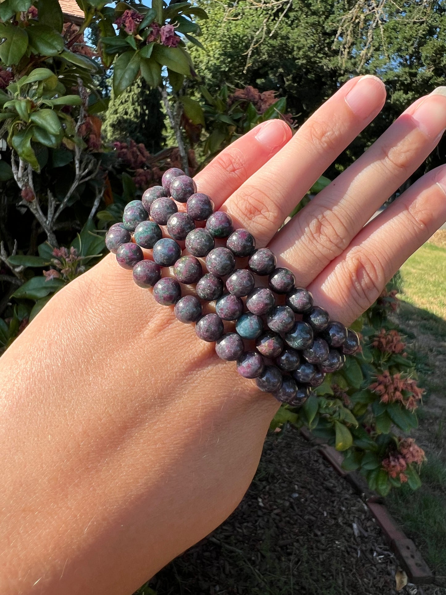 HQ Ruby in Kyanite Bracelet (you choose size)