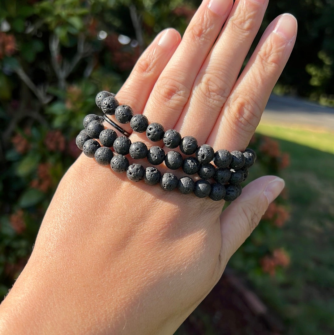 Lava Stone Bracelet
