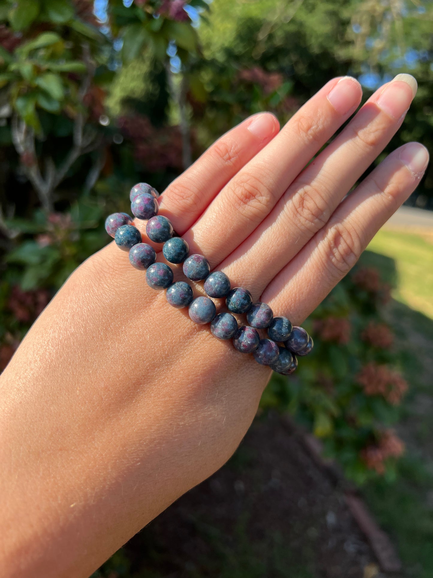 HQ Ruby in Kyanite Bracelet (you choose size)