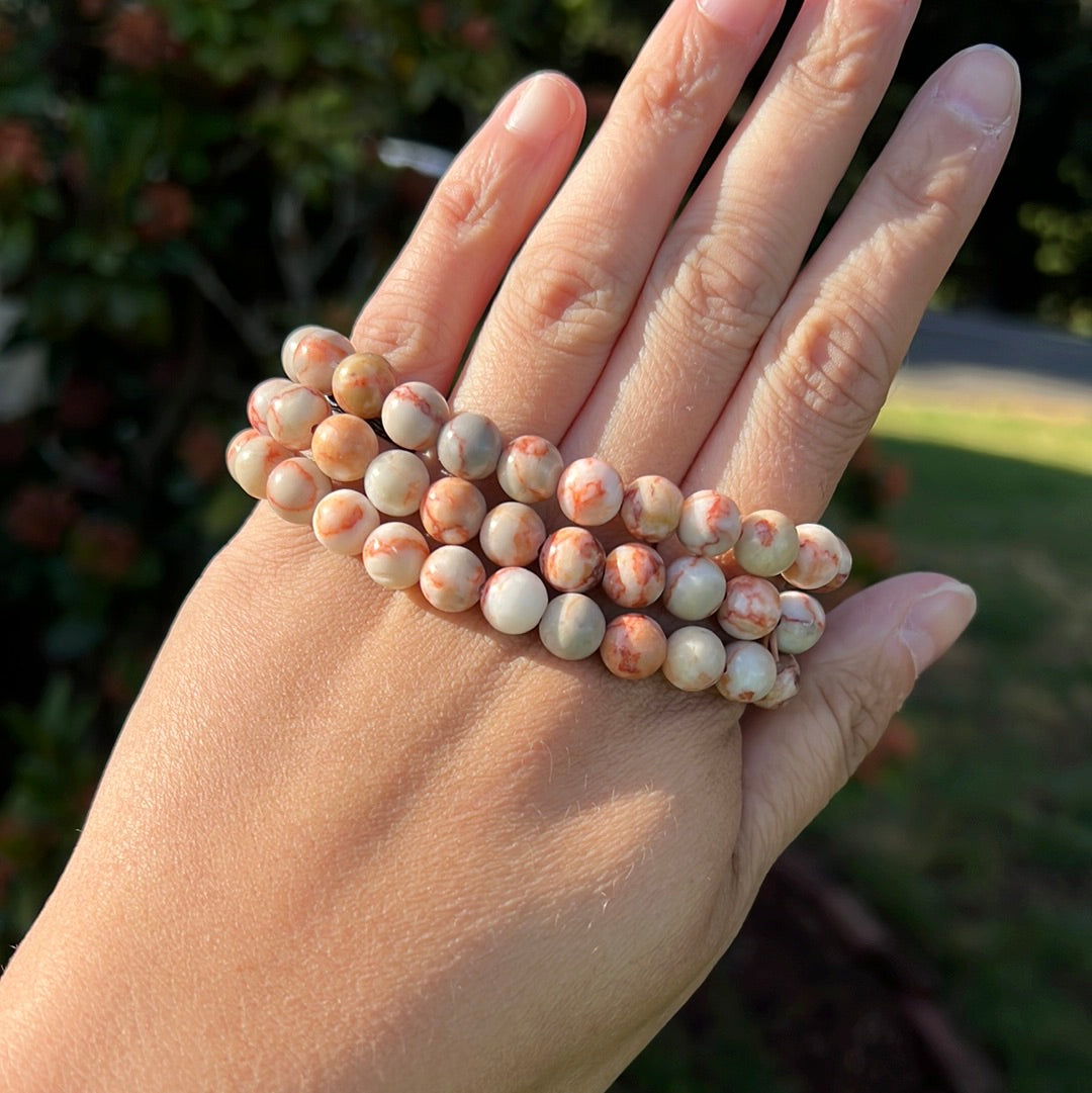 Red Vein Jasper Bracelet