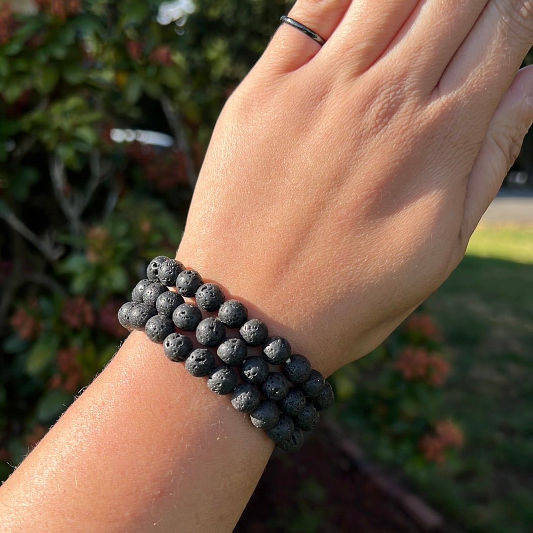 Lava Stone Bracelet