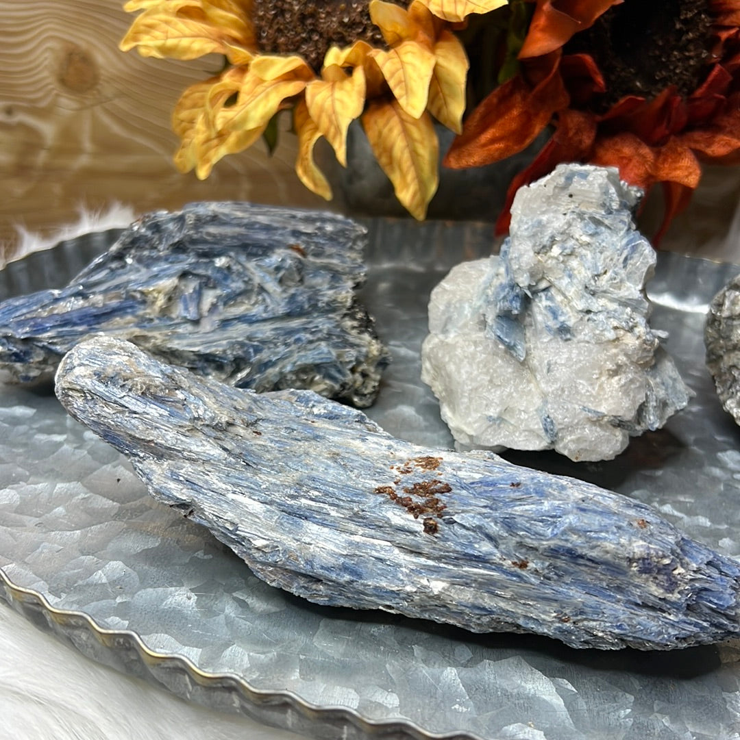 Blue Kyanite - Statement Piece - S (You Choose)