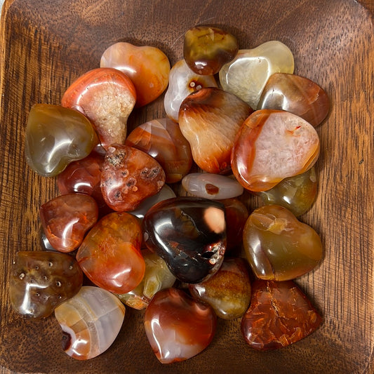 Small Carnelian Heart