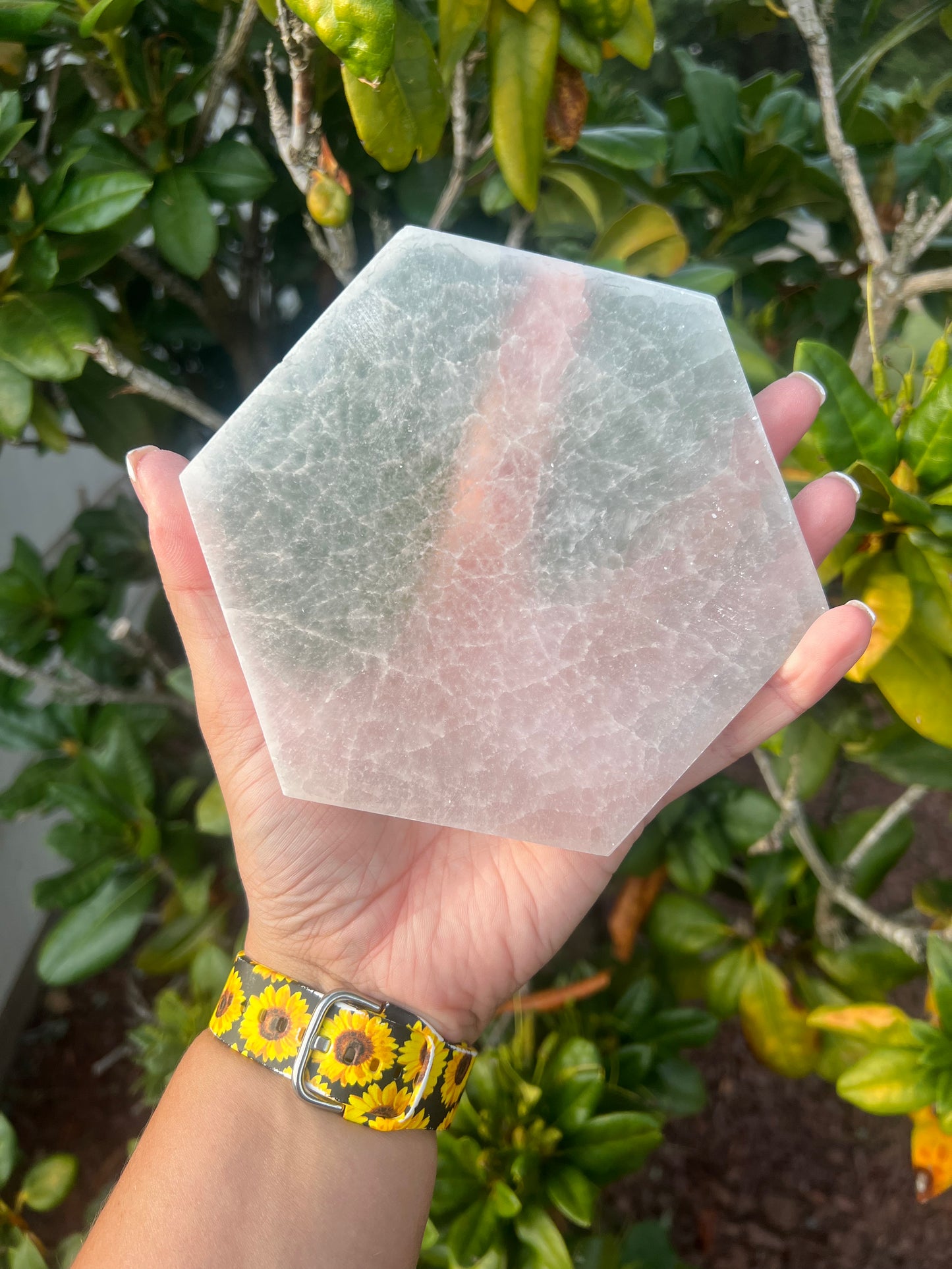 Selenite Large Charging Plate