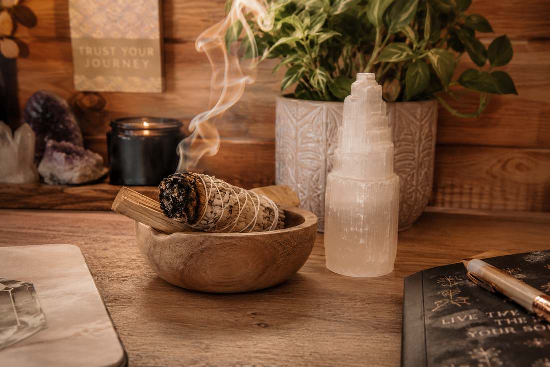 Cleansing Your Home: Creating a Sacred Space with Crystals, Intention & Everyday Rituals