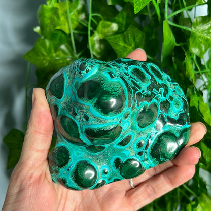 Chrysocolla Malachite Polished Freeforms (You choose)