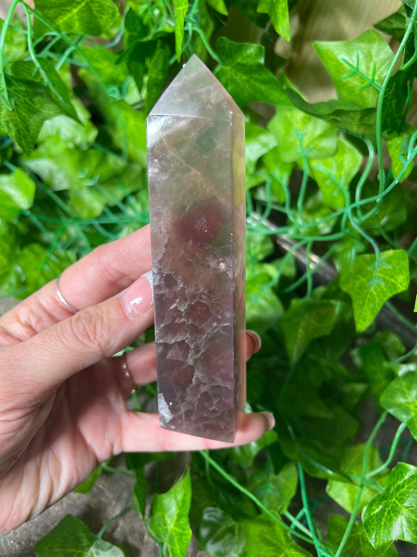 Purple Fluorite with Mica Inclusions (20)