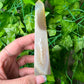 Brazilian Druzy Agate Obelisk (24A)