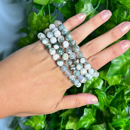 Tree Agate Bracelet