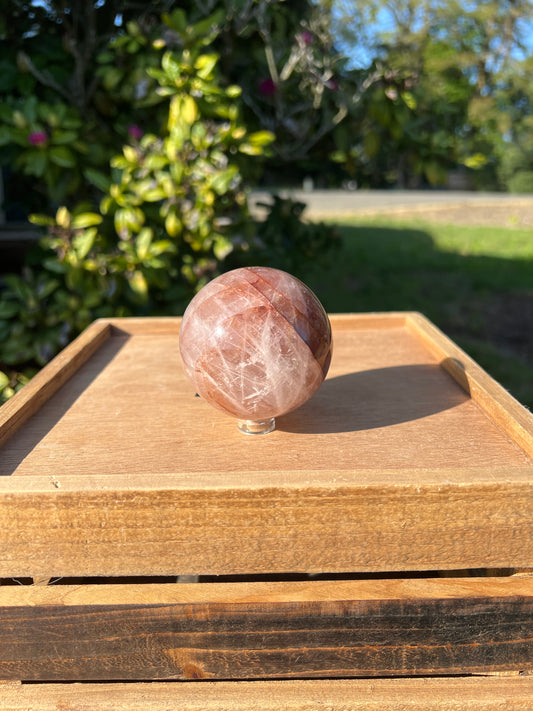 Fire quartz Sphere