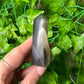 Brazilian Druzy Agate Obelisk (14A)
