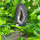 Brazilian Mini Amethyst Cathedral with agate banding (22A) - N