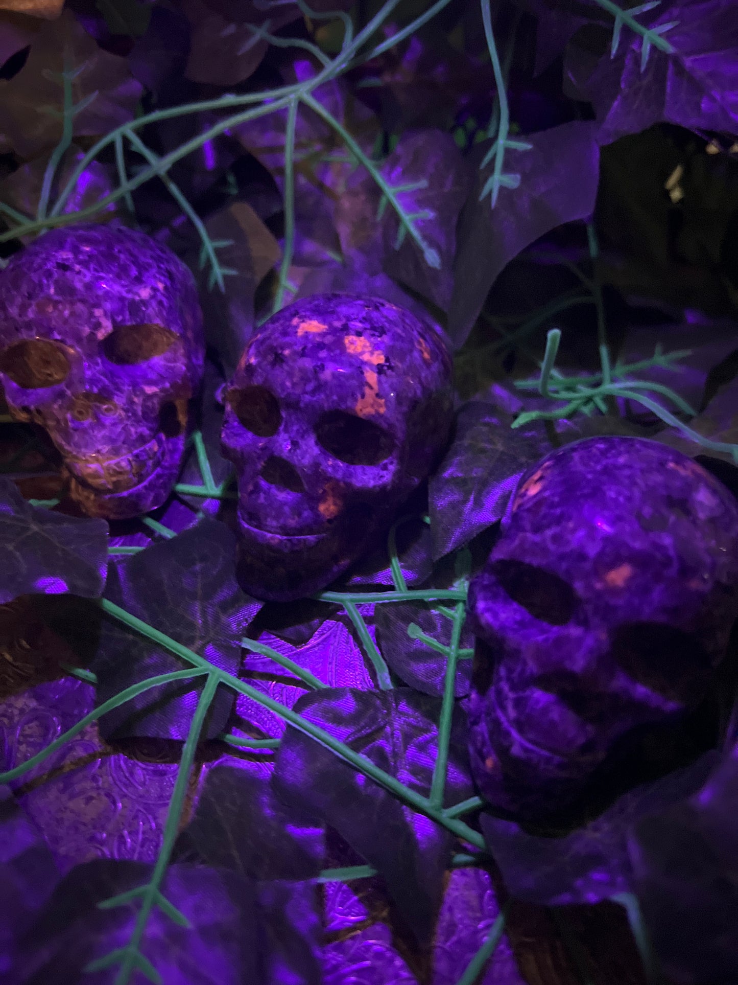 Yooperlite Skull (UV Reactive)