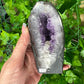 Brazilian Mini Amethyst with Calcite Cathedral (65) - N