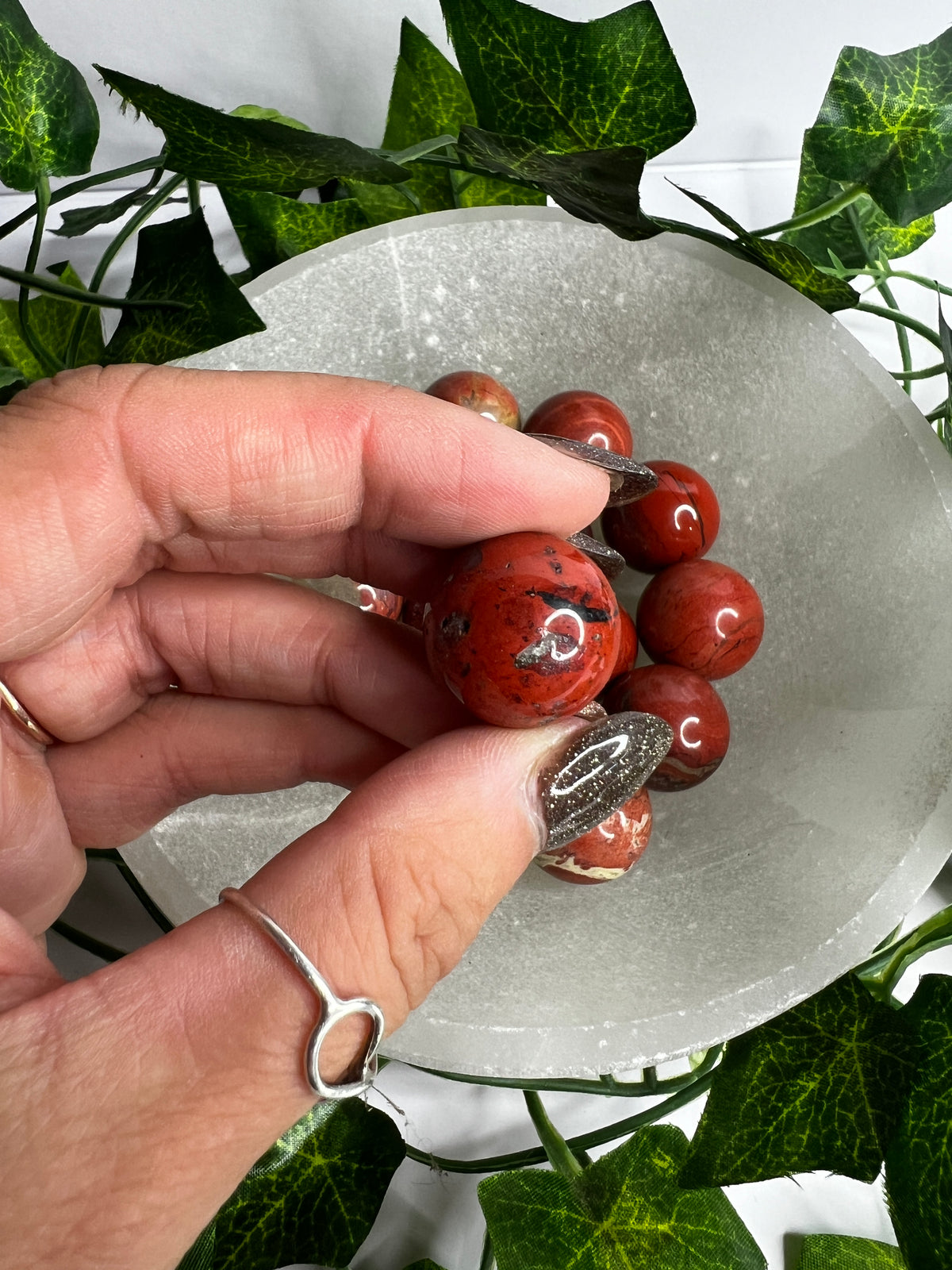Red Jasper Mini Sphere