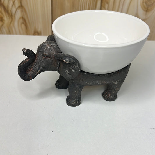 Elephant ceramic bowl