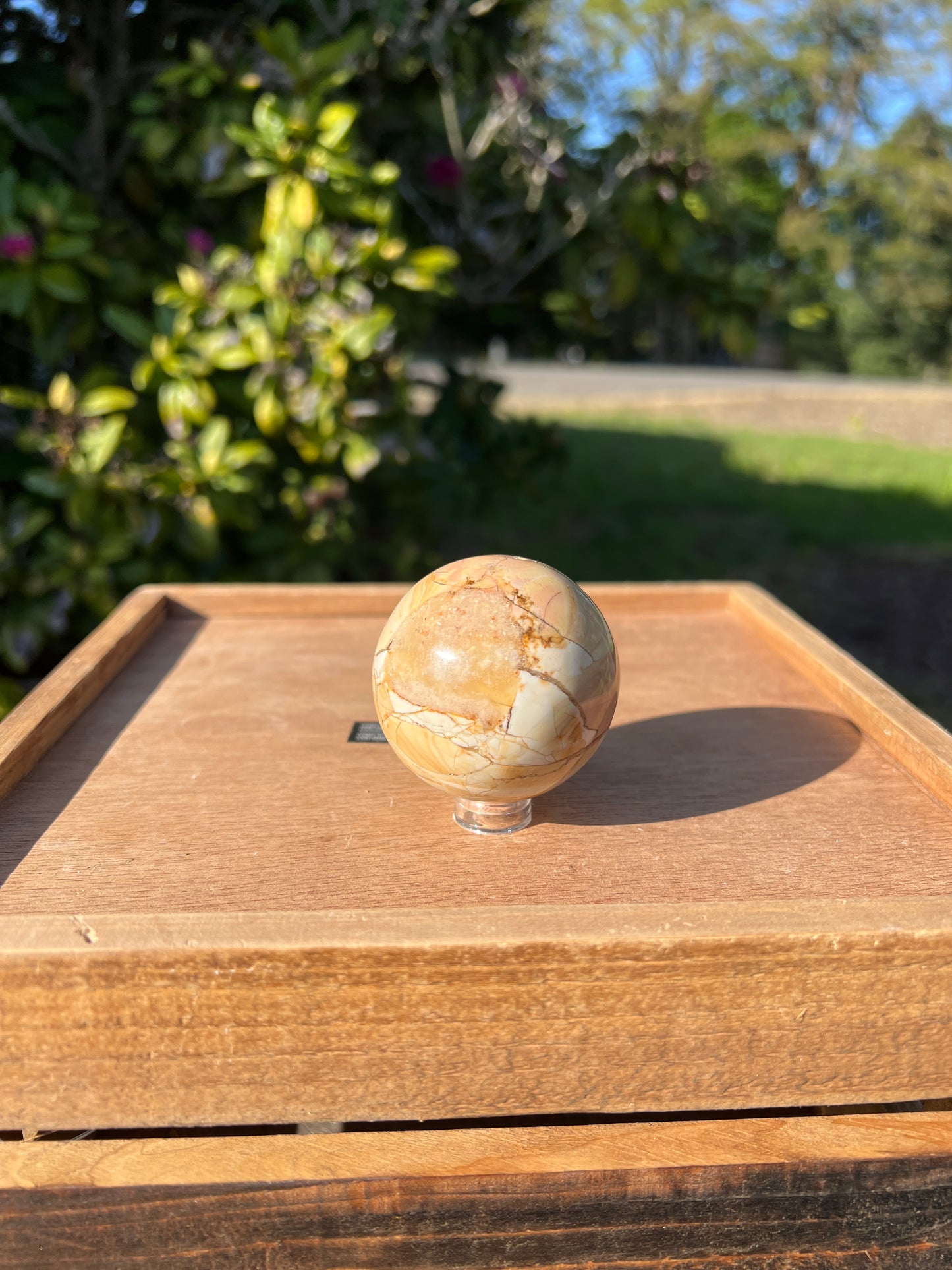Polychrome / Ibis Jasper sphere