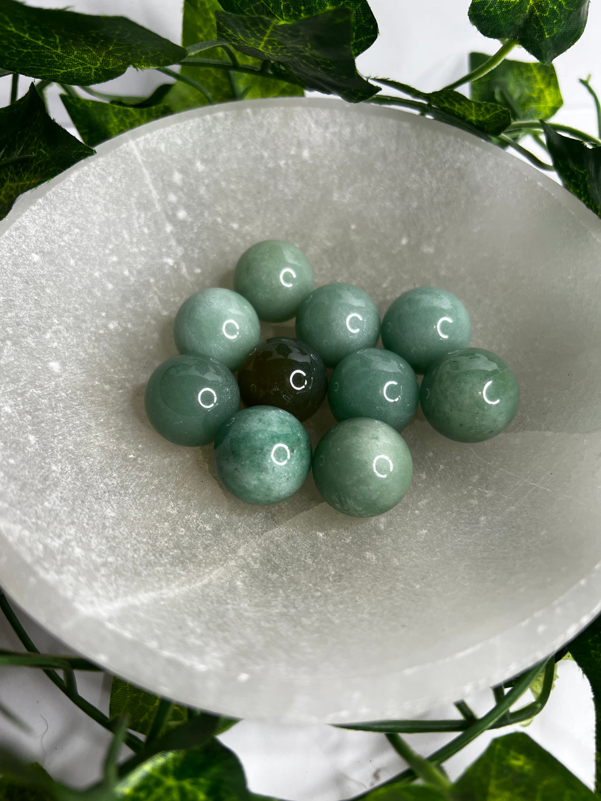 Green Aventurine Mini Sphere | Luck & Abundance Crystal