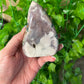 Sparkly Brazilian Pink Amethyst flame (68a)