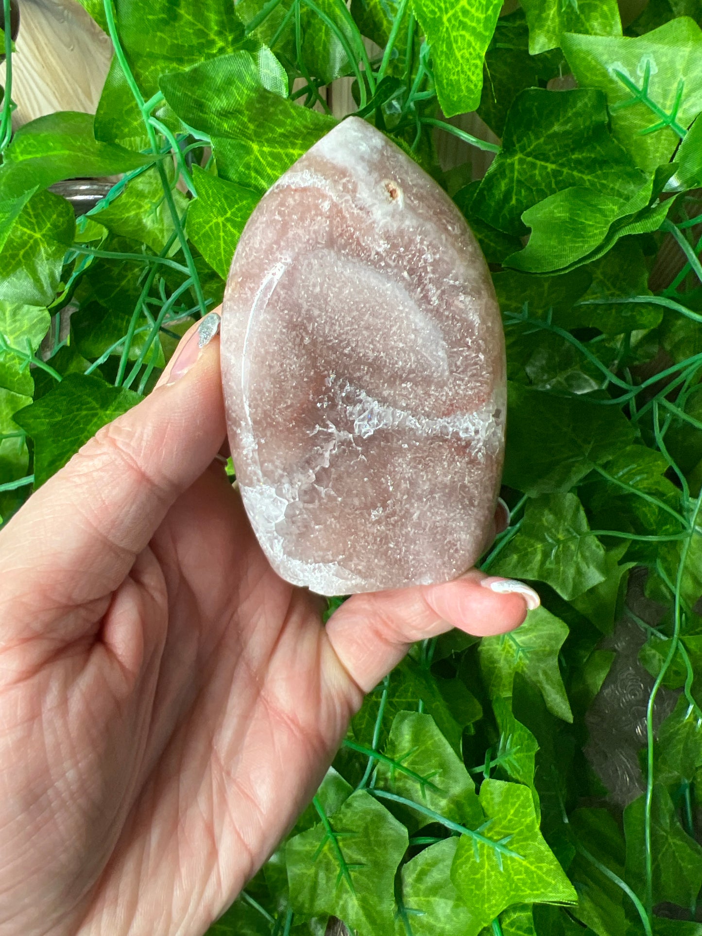 Brazilian Pink Amethyst Flame.  (36A)